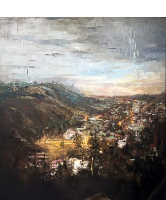 Twilight Over the Valley